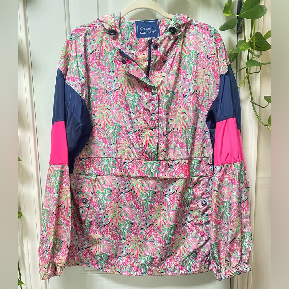 Simply Southern Windbreaker, sz XXL